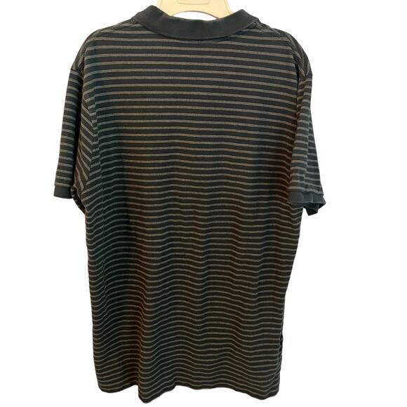 Eddie Bauer Striped Polo Shirt Size TXL - Picture 2 of 11